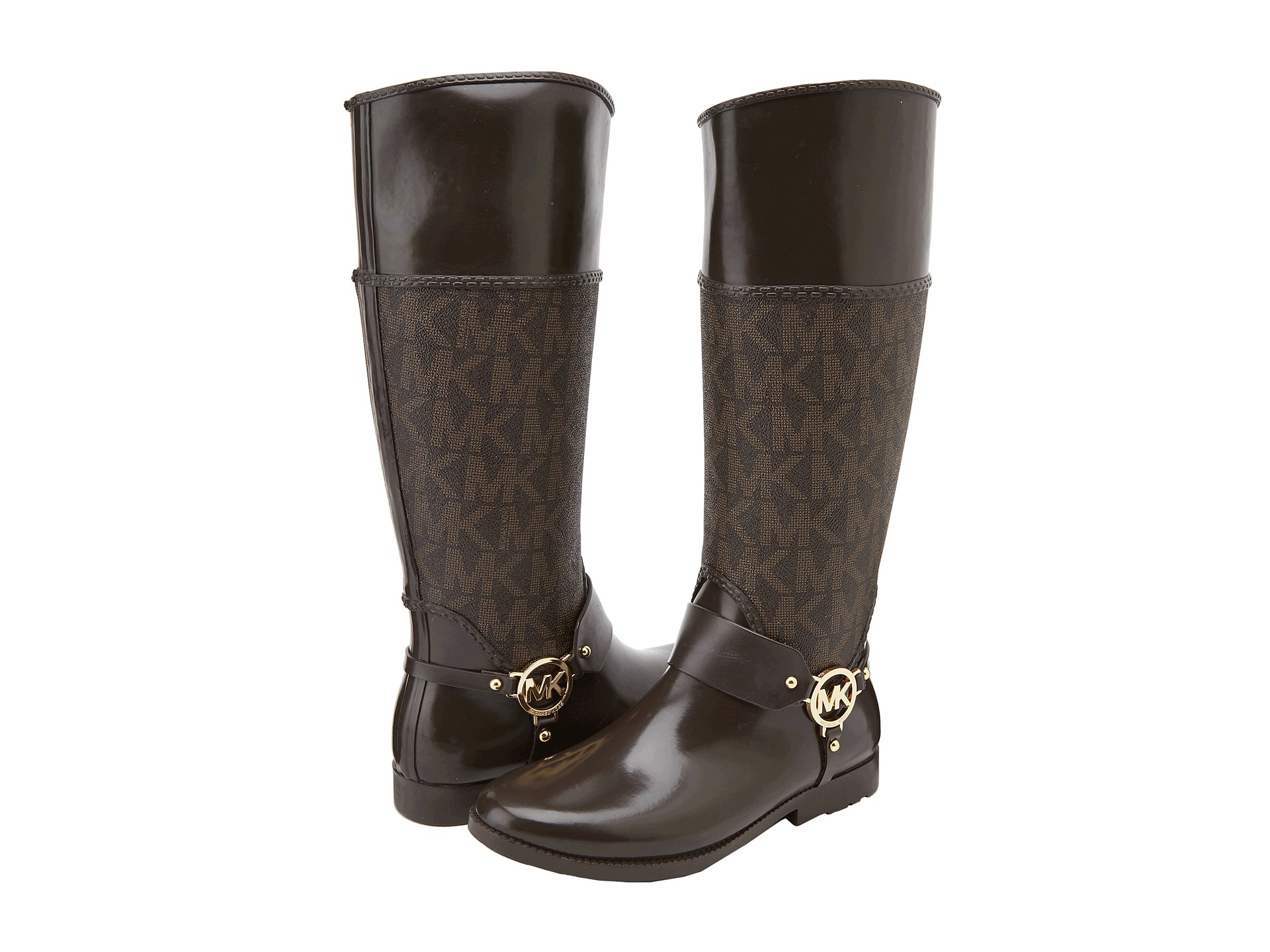 fulton harness michael kors rain boots rory bootie leather - Marwood  VeneerMarwood Veneer