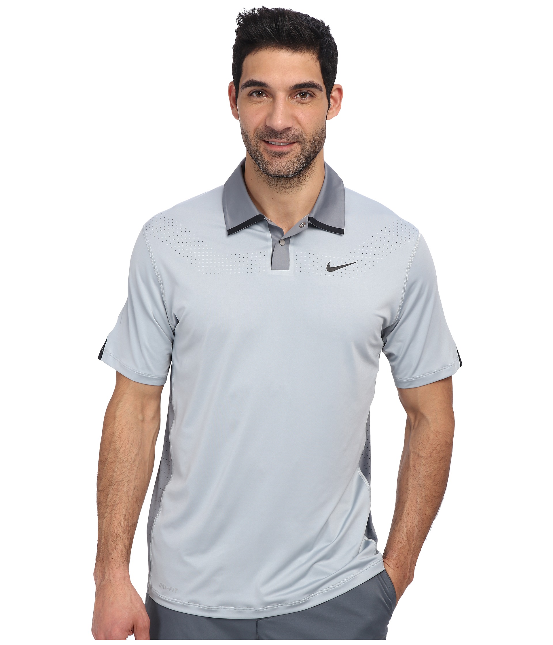 Nike Golf Tiger Woods Perforated Panel Polo | Shipped Free at Zappos