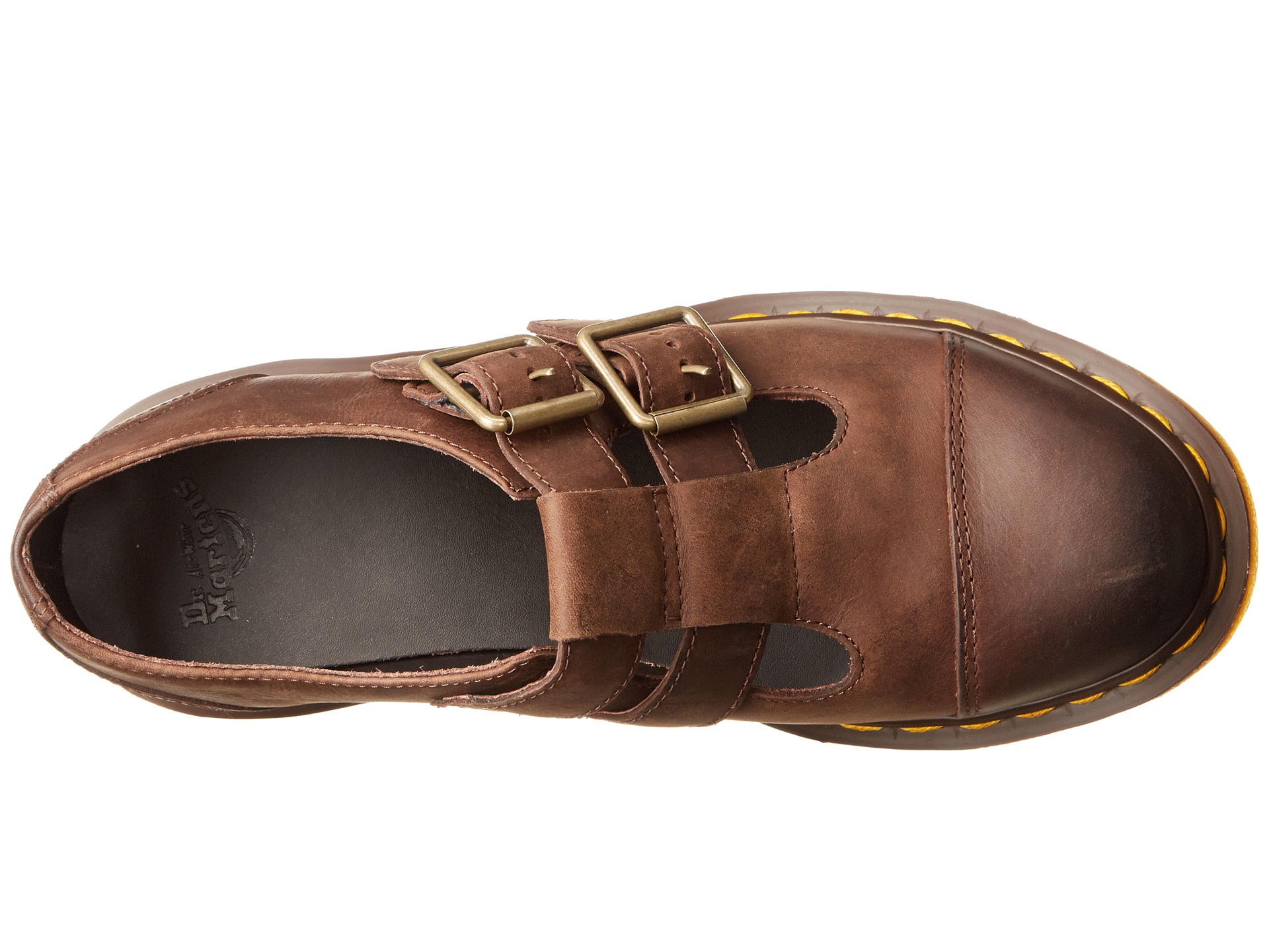 Dr Martens Ivy Double Strap T Bar | Shipped Free at Zappos