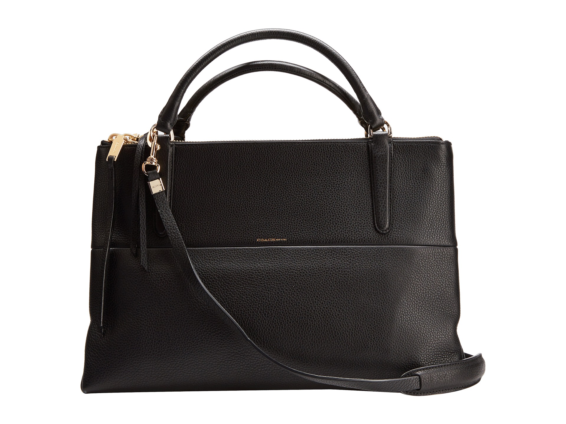Coach The Borough Bag Pebbled Leather | Shipped Free at Zappos