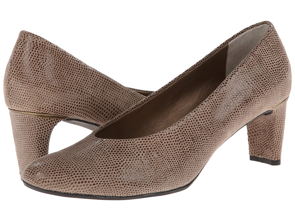 Vaneli Dayle (Taupe E-Print) 1-2 inch heel Shoes