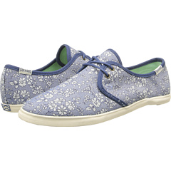 Soludos Sand Shoe Lace Up Prints Denim Flowers Blue - 6pm.com