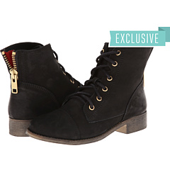 steve madden odette black leather