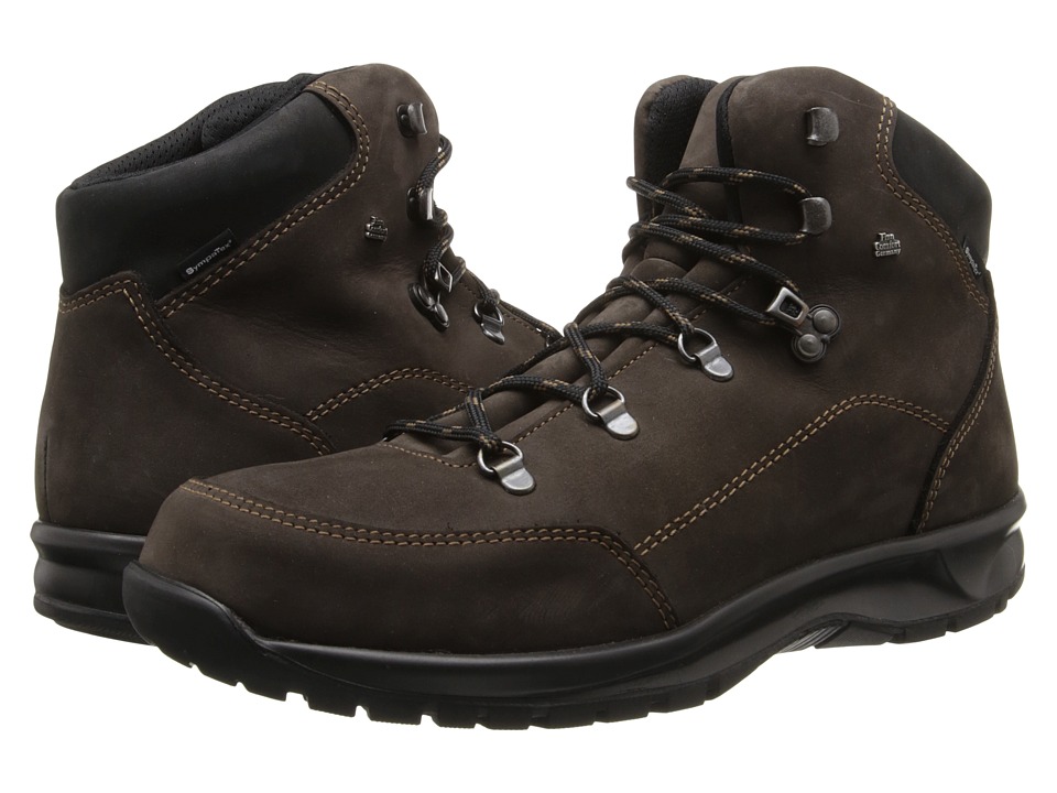 Finn Comfort - Tibet - 3914 (Shiefer Schwarz/Neptune Buggy) Lace-up Boots