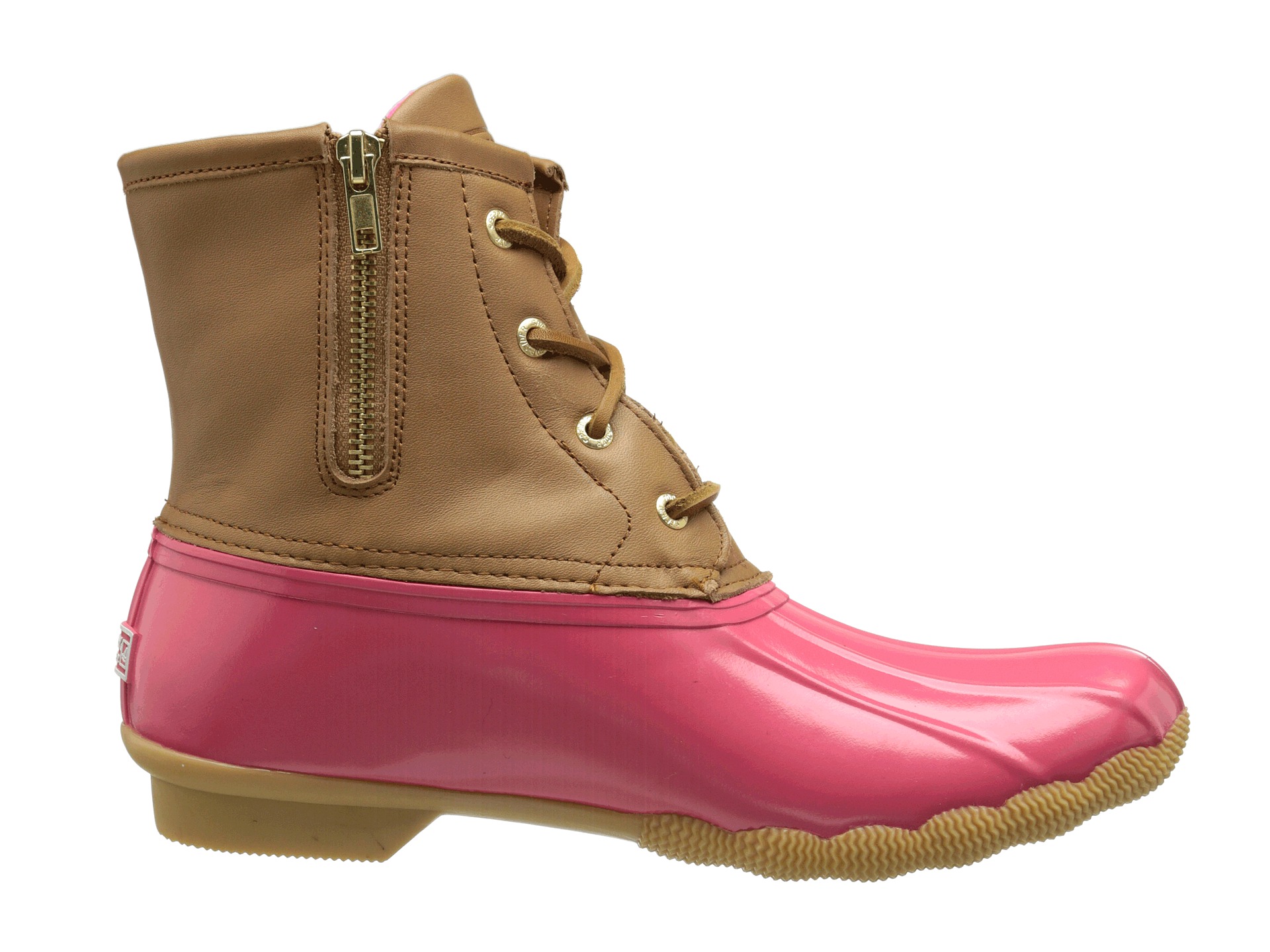 Sperry Top-Sider Saltwater Cognac/Pink - Zappos.com Free Shipping BOTH Ways