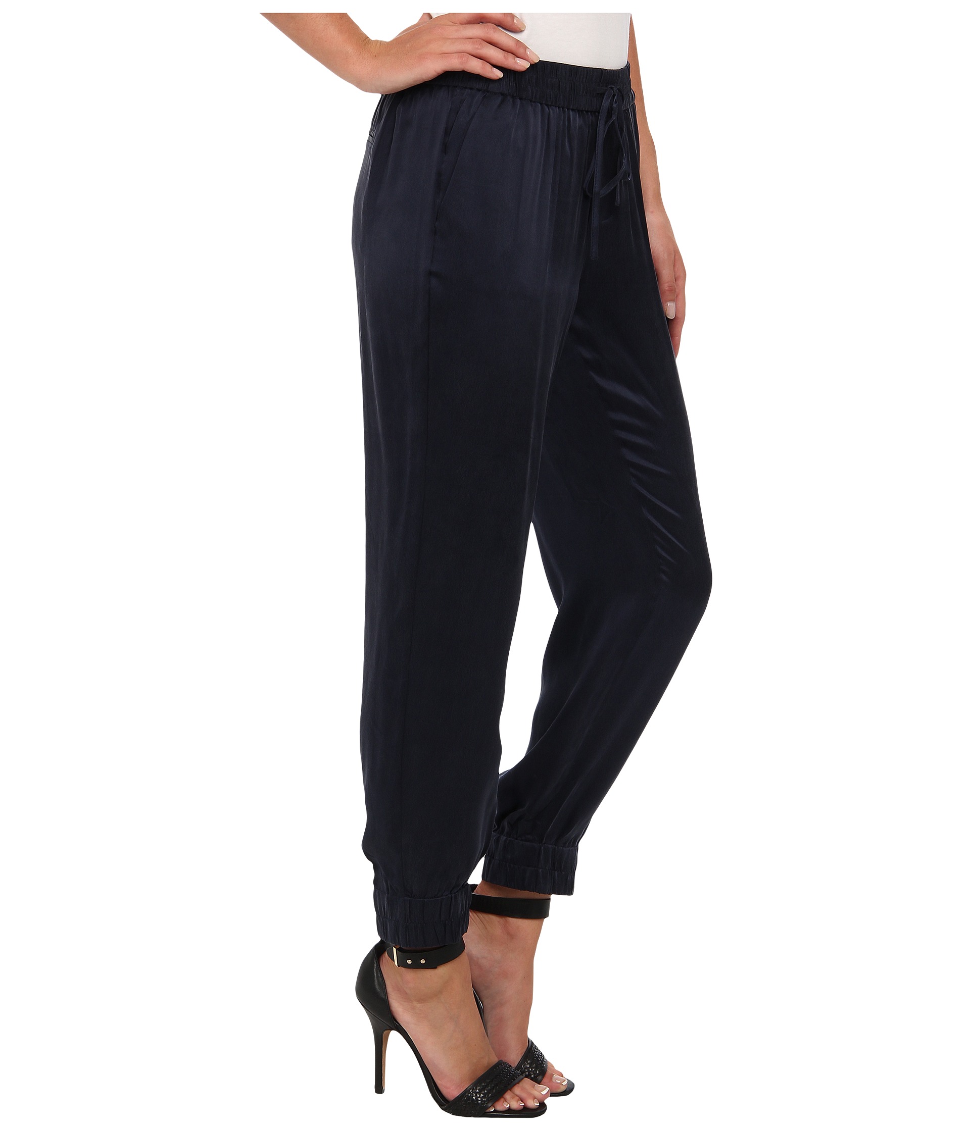 Paige Jadyn Pant Dark Ink Blue, Clothing | Shipped Free at Zappos