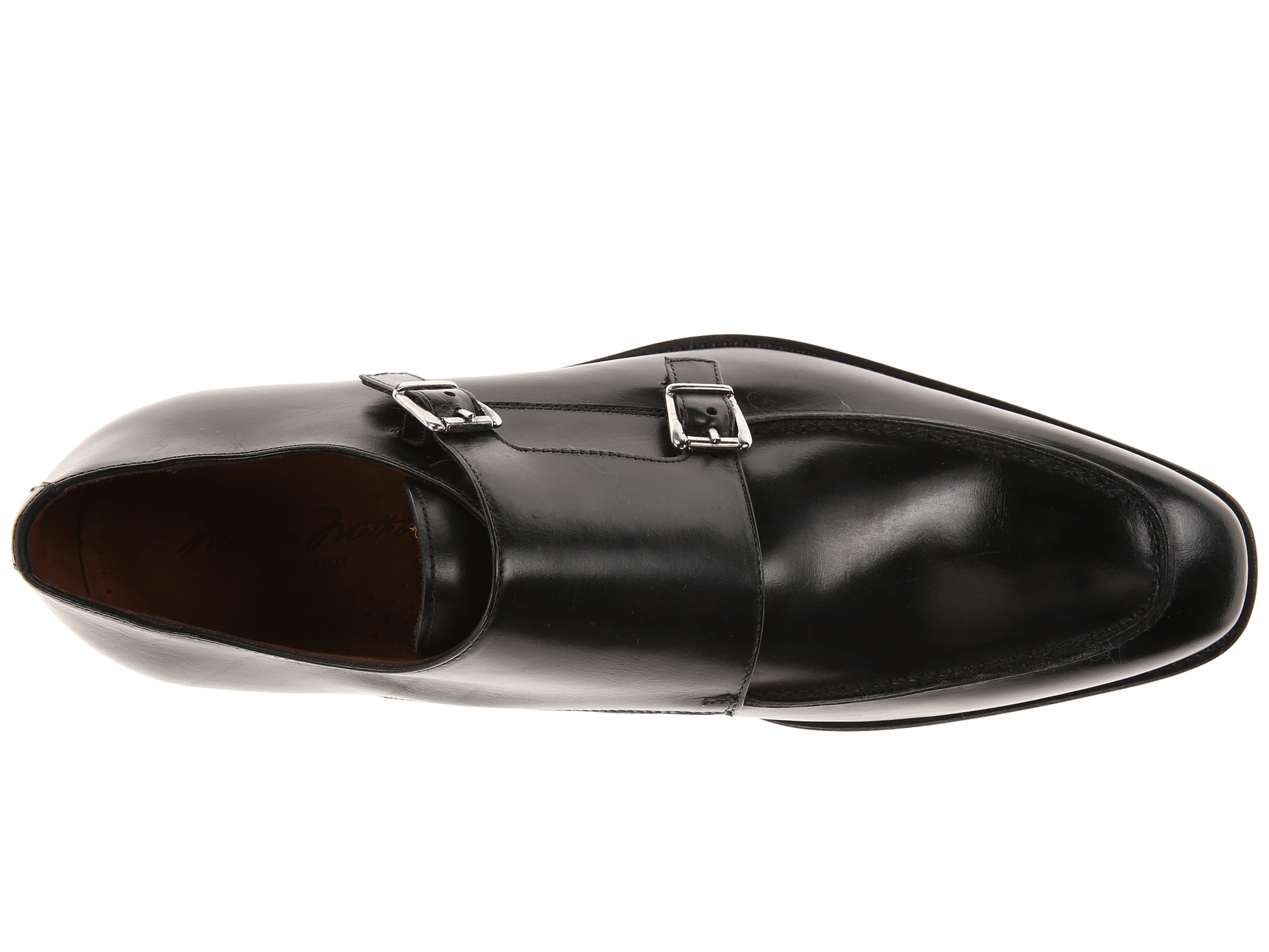 massimo matteo single monk cap toe