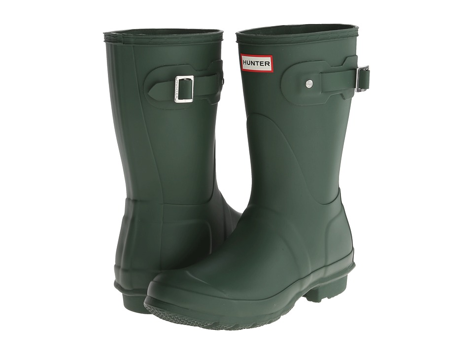 Hunter Original Short Rain Boots (Hunter Green) Women's Rain Boots