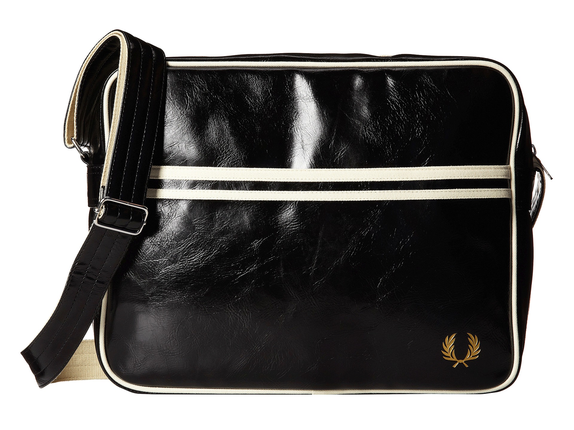 Fred Perry Classic Shoulder Bag Black - Zappos.com Free Shipping BOTH Ways