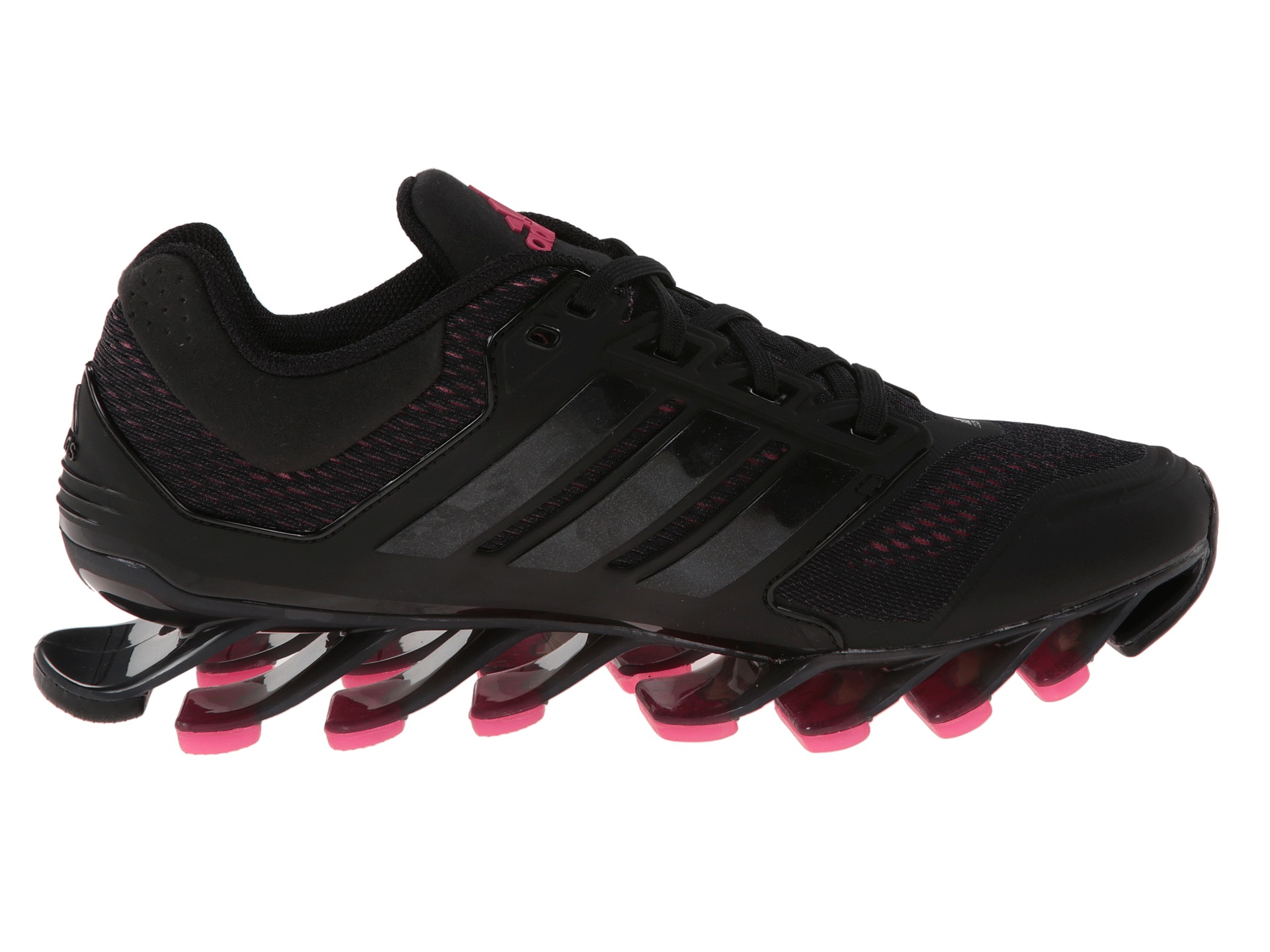 adidas Running Springblade Drive Black/Solar Pink/Black - Zappos.com ...