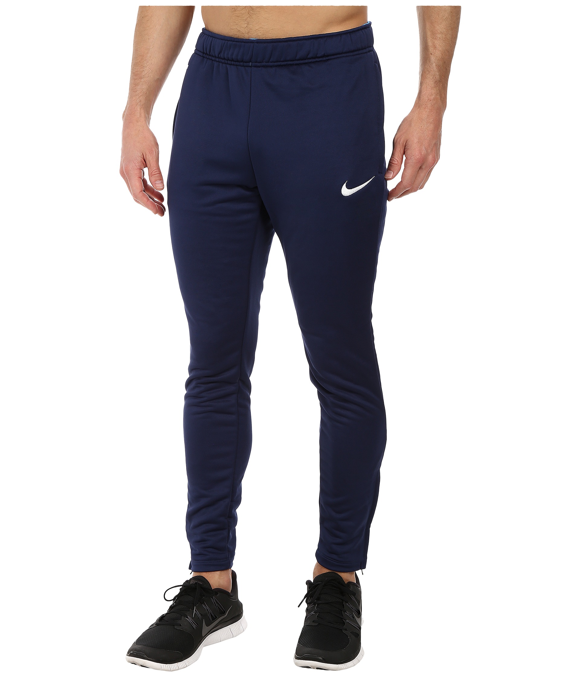 Nike Academy Tech Pant Midnight Navy/Light Photo Blue/White - Zappos ...