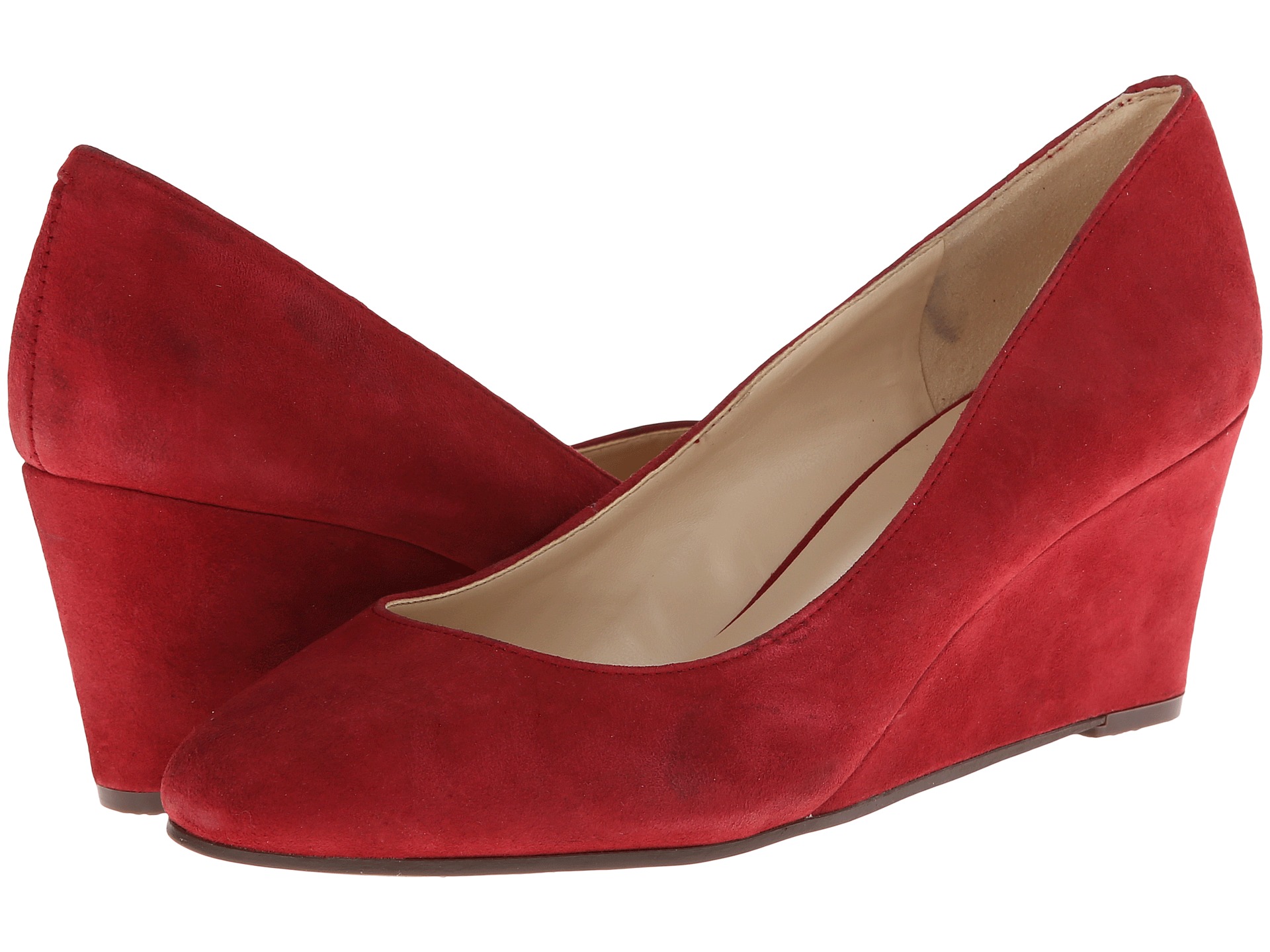 nine west玖熙女士坡跟ispy单鞋