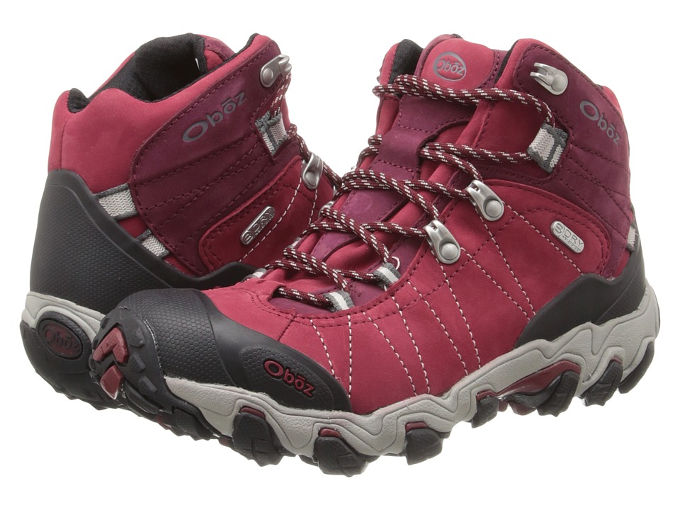 Oboz Bridger BDRY (Rio Red) Women's Hiking Boots