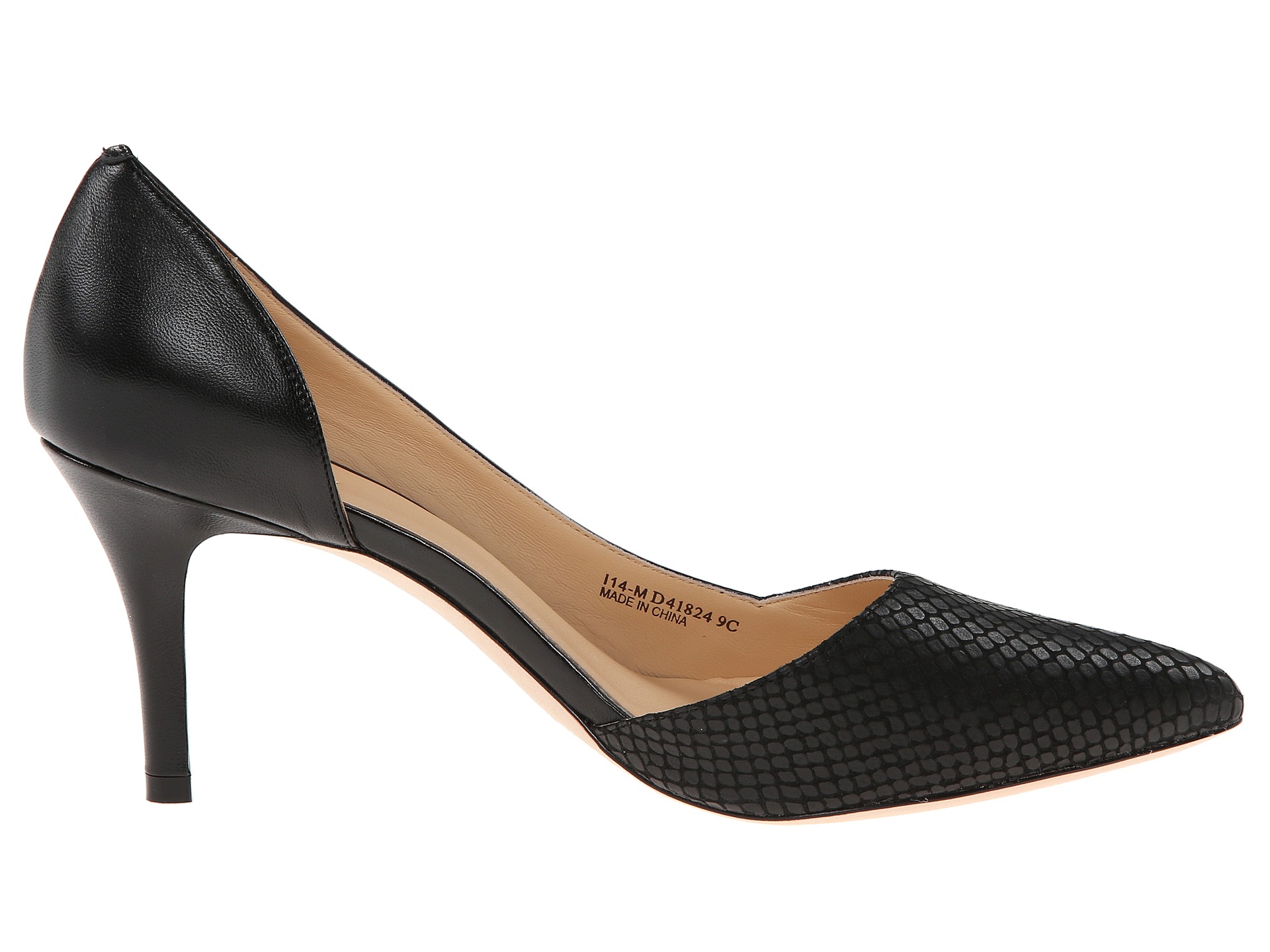 cole haan snakeskin pumps