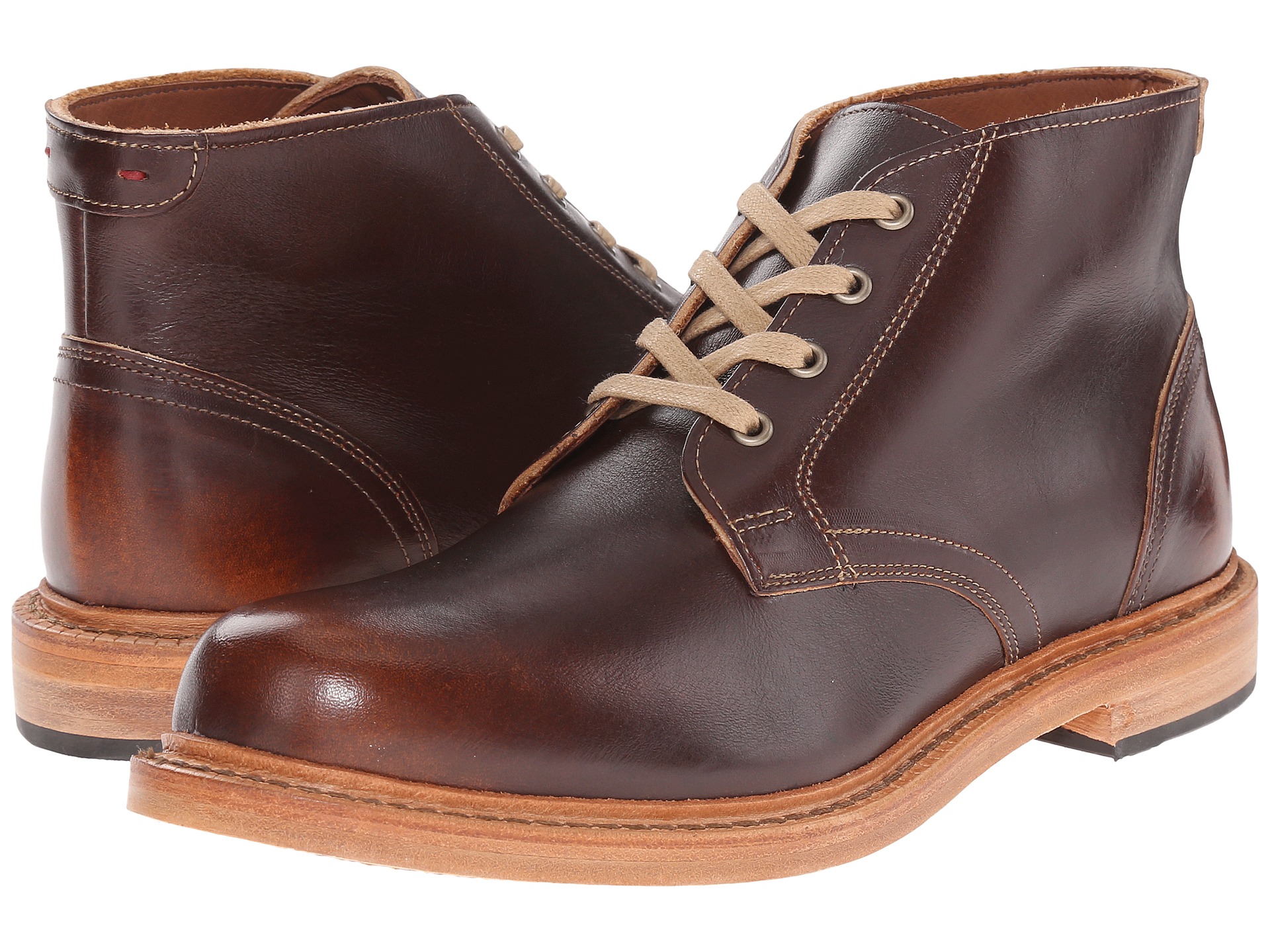 Allen-Edmonds Odenwald Brown Leather - Zappos.com Free Shipping BOTH Ways