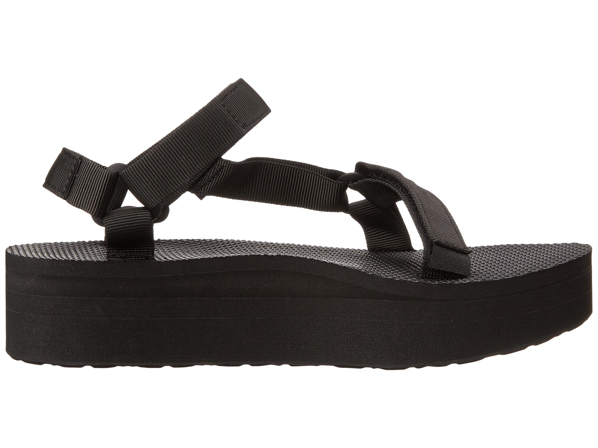 teva leather flatform