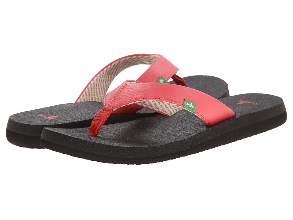 Sanuk Yoga Mat (Watermelon) Sandals