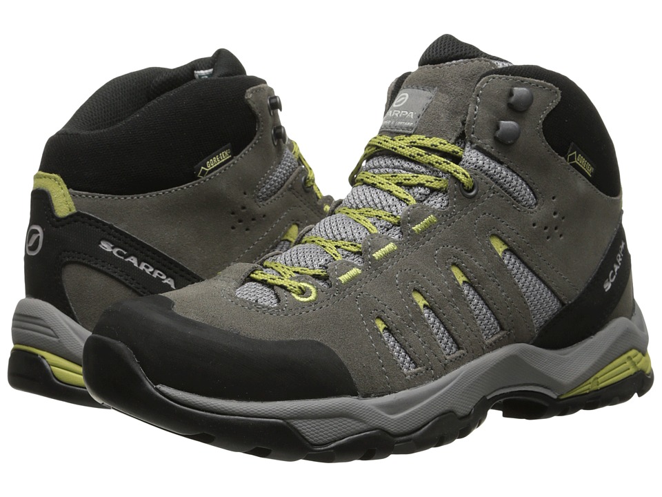 Scarpa Moraine Mid GTX (Dark Grey/Celery) Women's Shoes