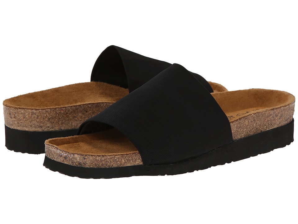 Naot Ipanema (Black Stretch) Women's Shoes