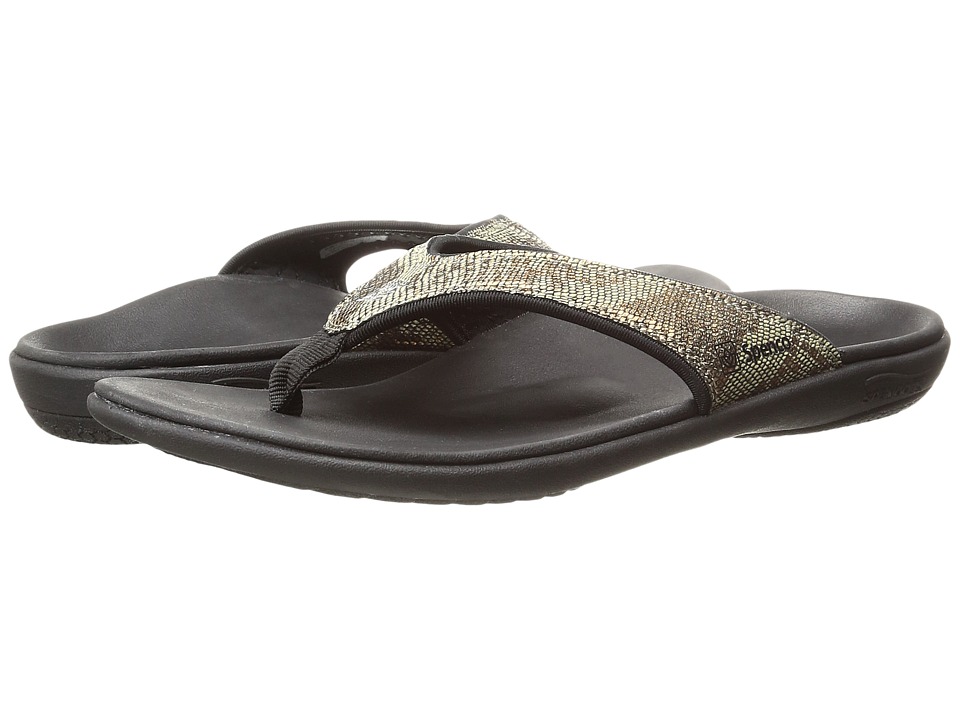Spenco Yumi Python (Copper) Sandals