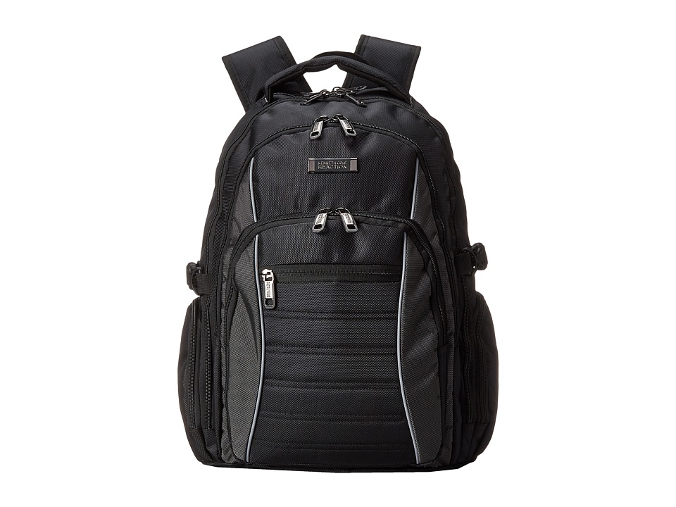 Kenneth Cole Reaction - No Looking Back Computer Backpack (Black) Backpack Bags