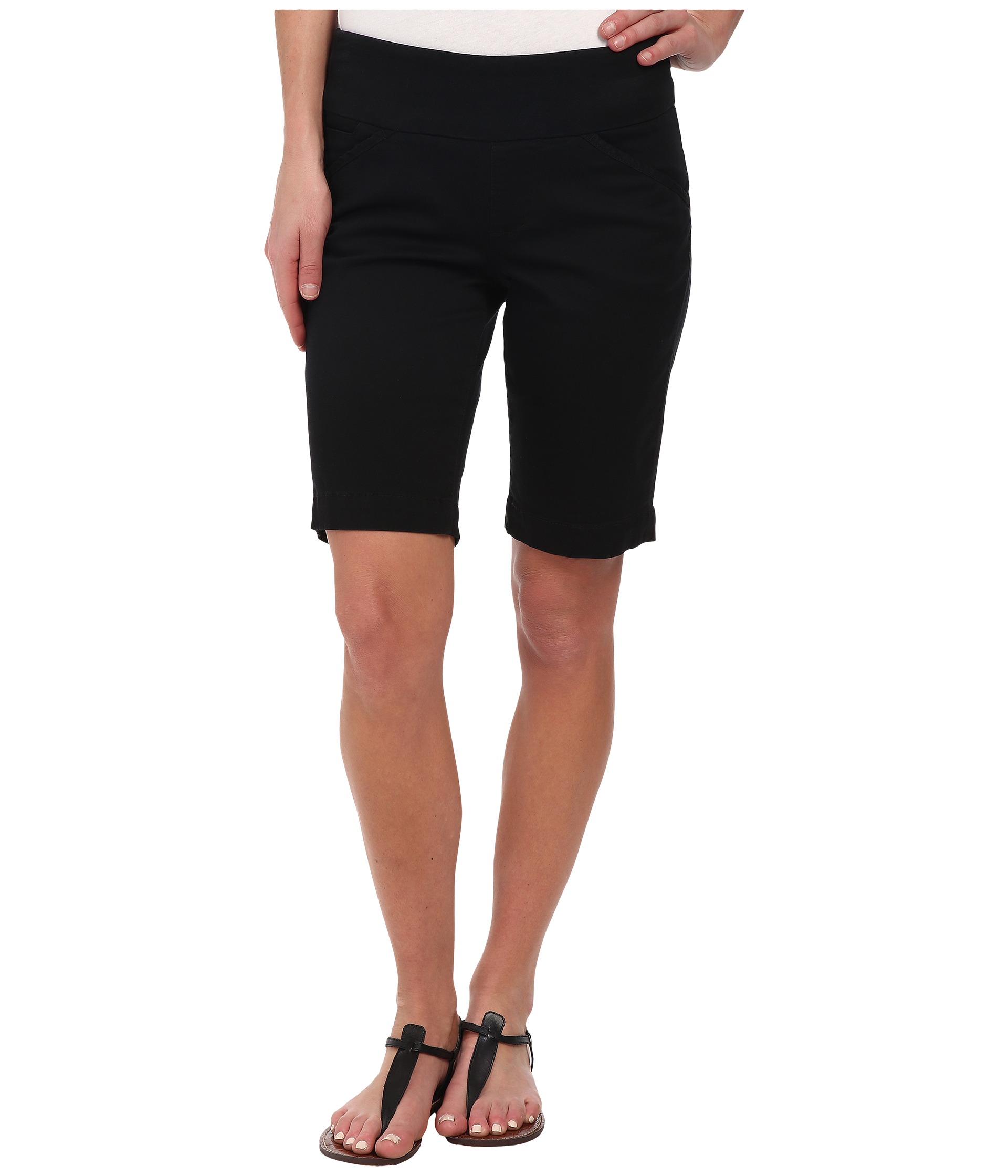 Jag Jeans Ainsley Bermuda Classic Fit Black | Shipped Free at Zappos