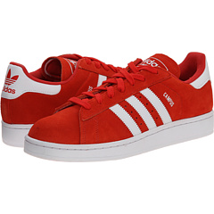 adidas Originals Campus 2 Red/White/Red - Zappos.com Free Shipping BOTH ...