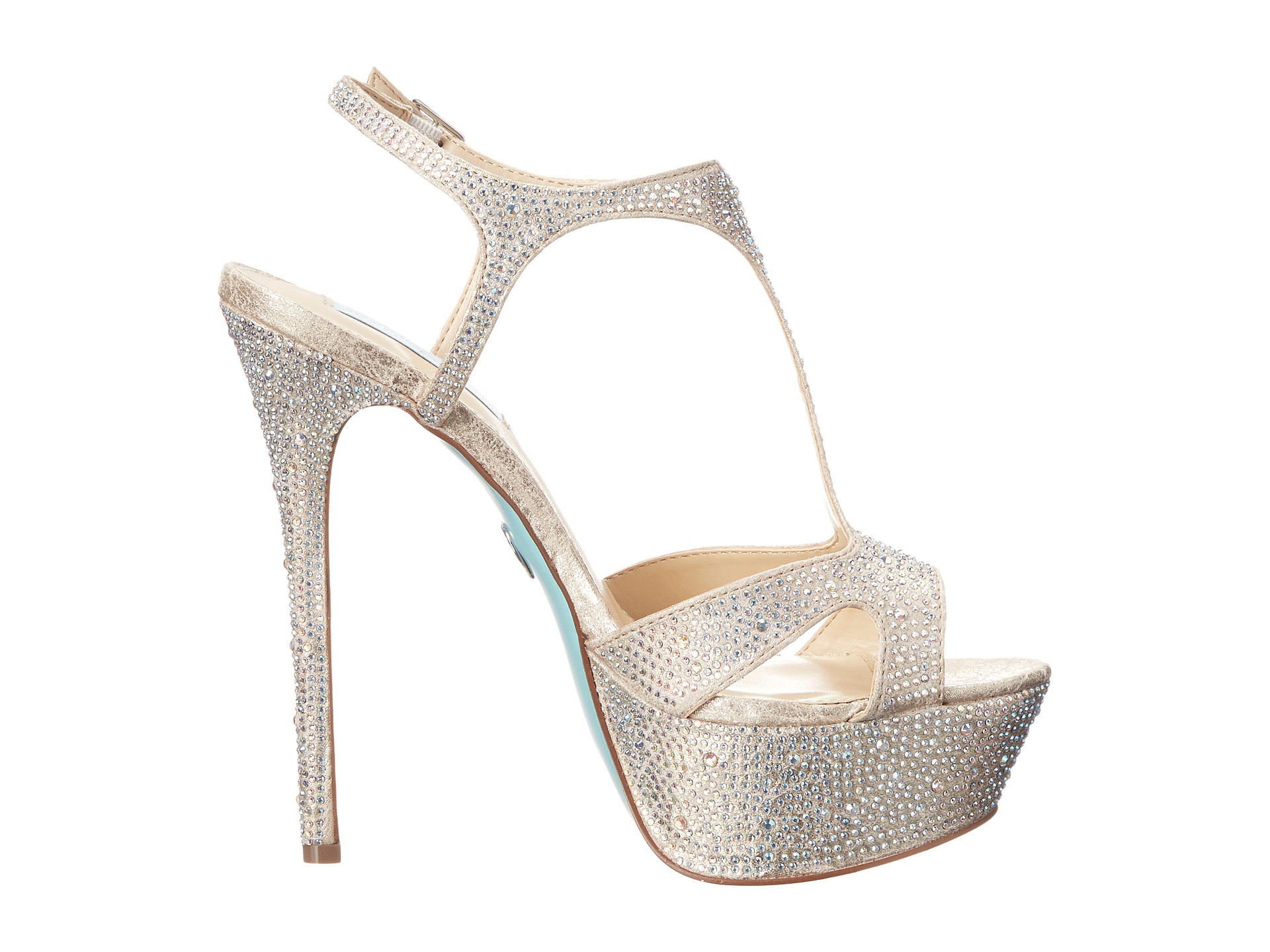 blue by betsey johnson champagne