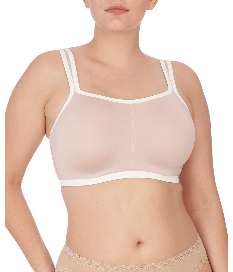 Natori Natori Yogi Convertible Underwire Sports Bra 731050 (Light Mocha Light Ivory) Women