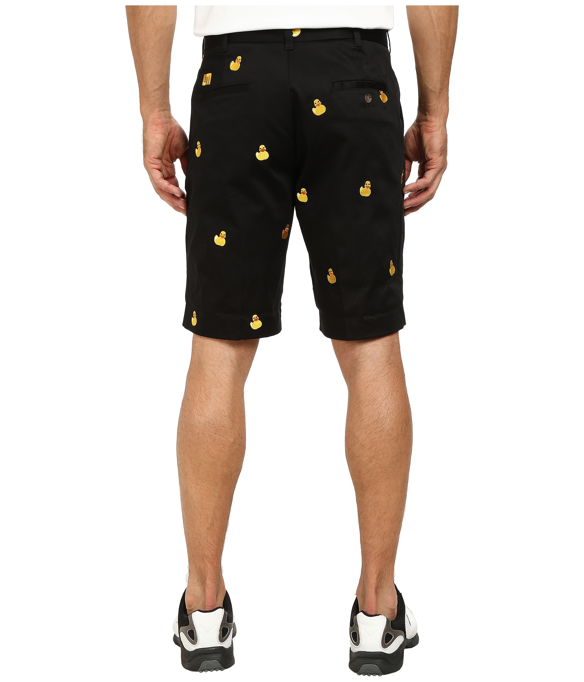 Loudmouth Golf Rubber Duckies Shorts Black - Zappos.com Free Shipping ...
