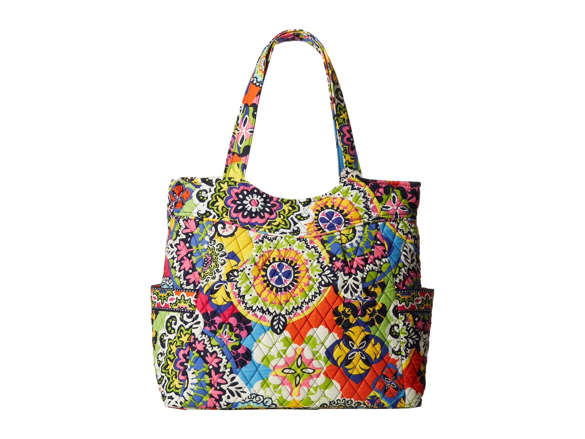 Vera Bradley Pleated Tote African Violet - Zappos.com Free Shipping ...