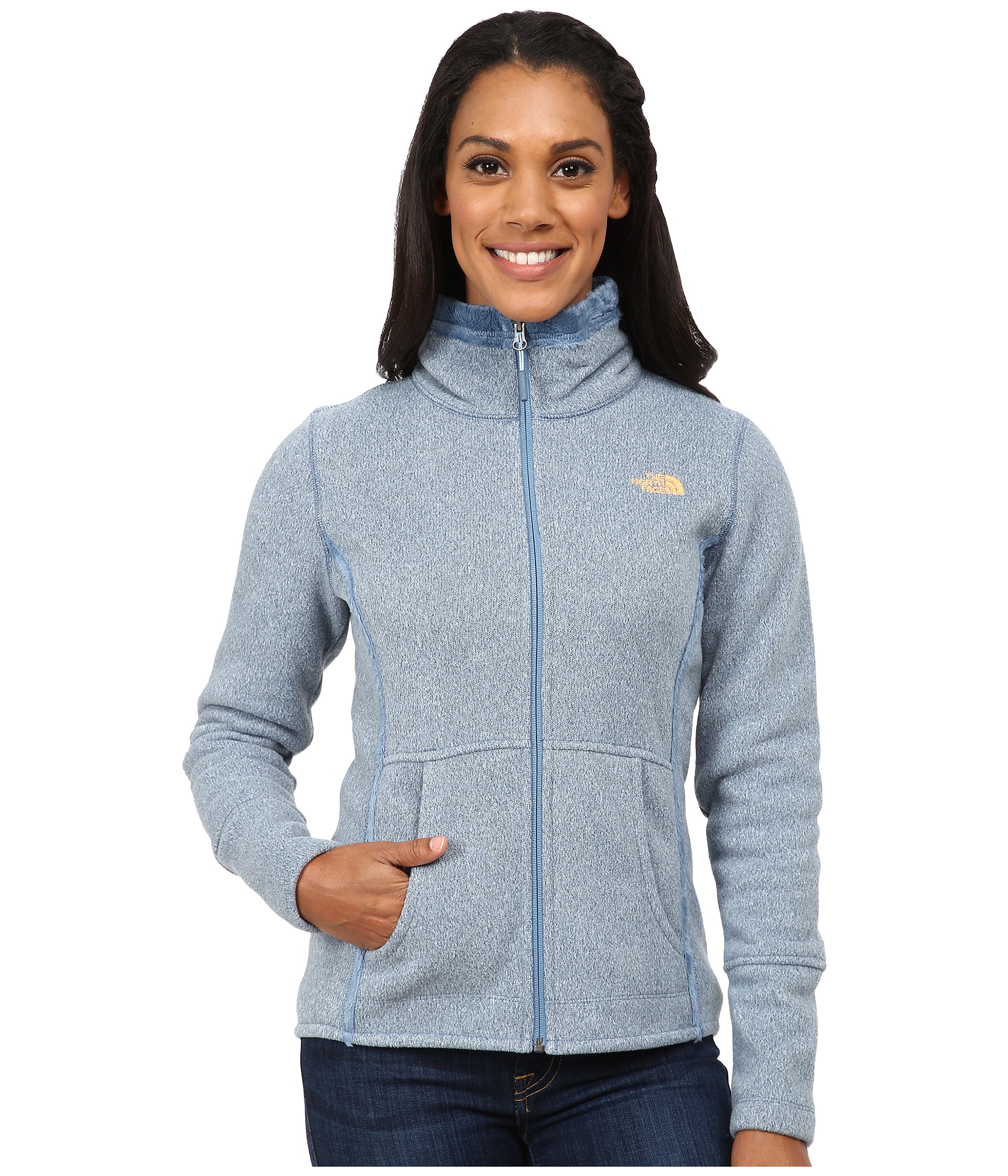 the north face women's crescent sunset full zip jacket - Marwood ...