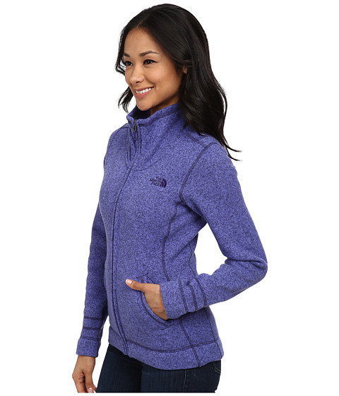 the north face crescent sunset full zip sweater women s