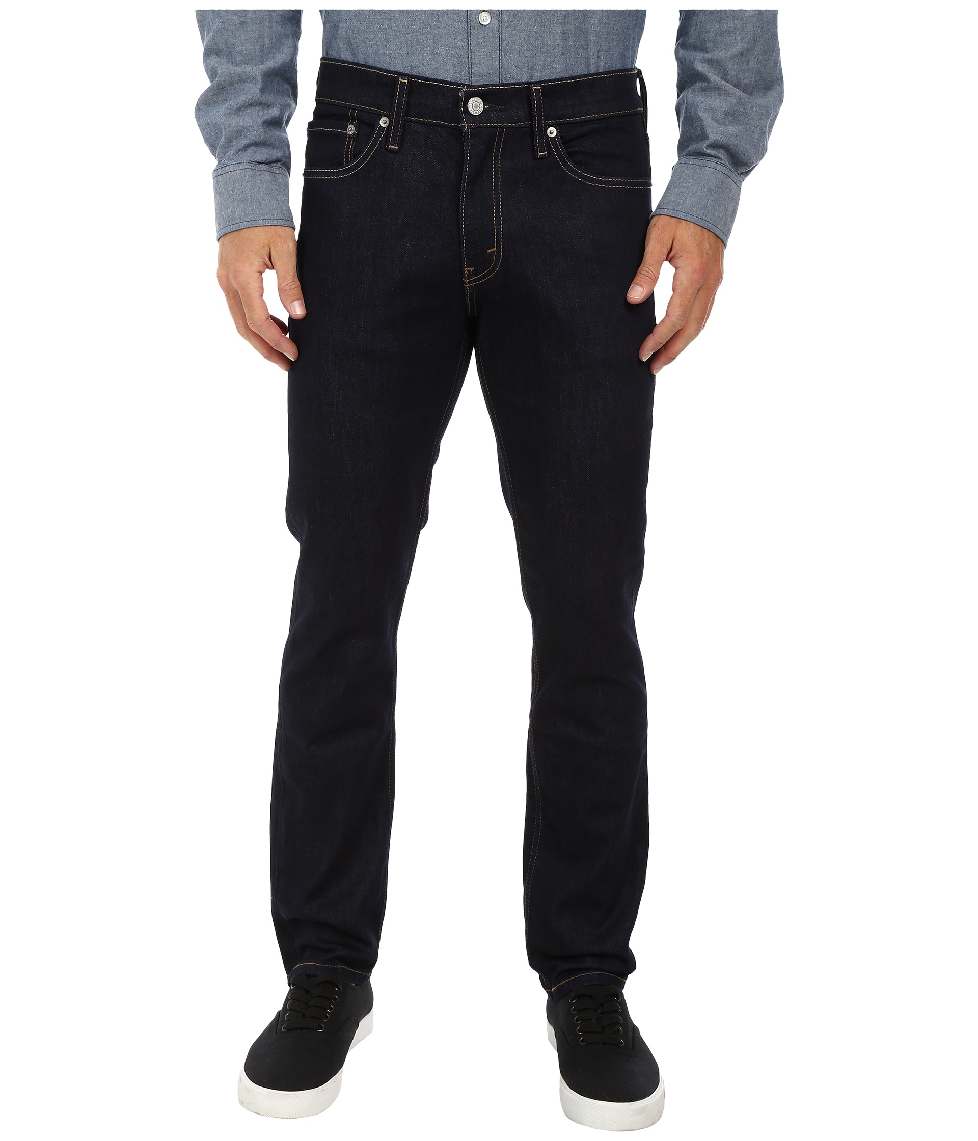 Levi's® Mens 511™ Slim/Skinny Fit Dark Hollow - Zappos.com Free ...