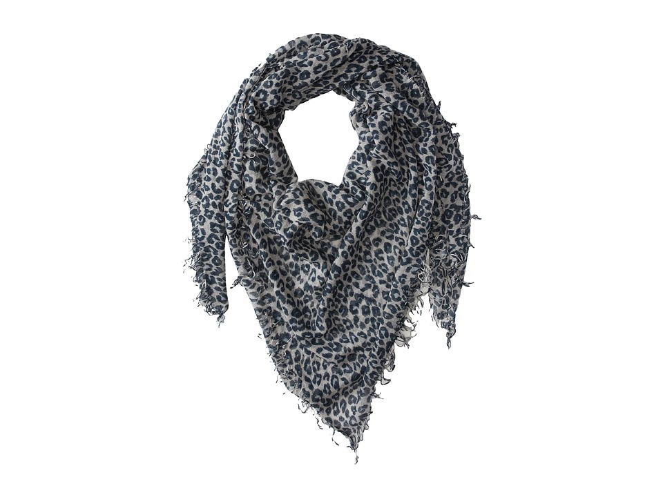 Chan Luu - Leopard Cashmere and Silk Scarf  Scarves