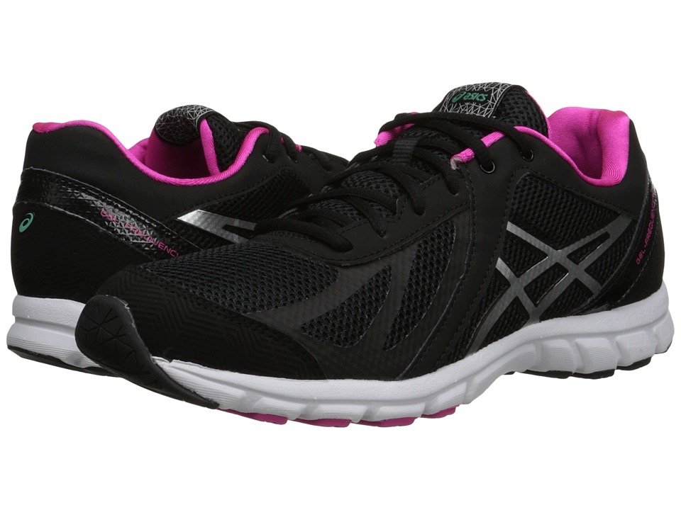 ASICS GEL-Frequencytm 3 (Black/Silver/Pink) Walking Shoes