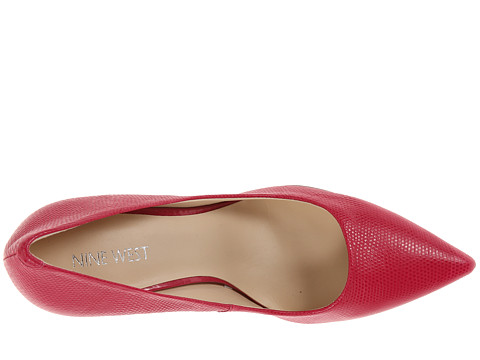 Nine West Flax Pink Reptile - 6pm.com