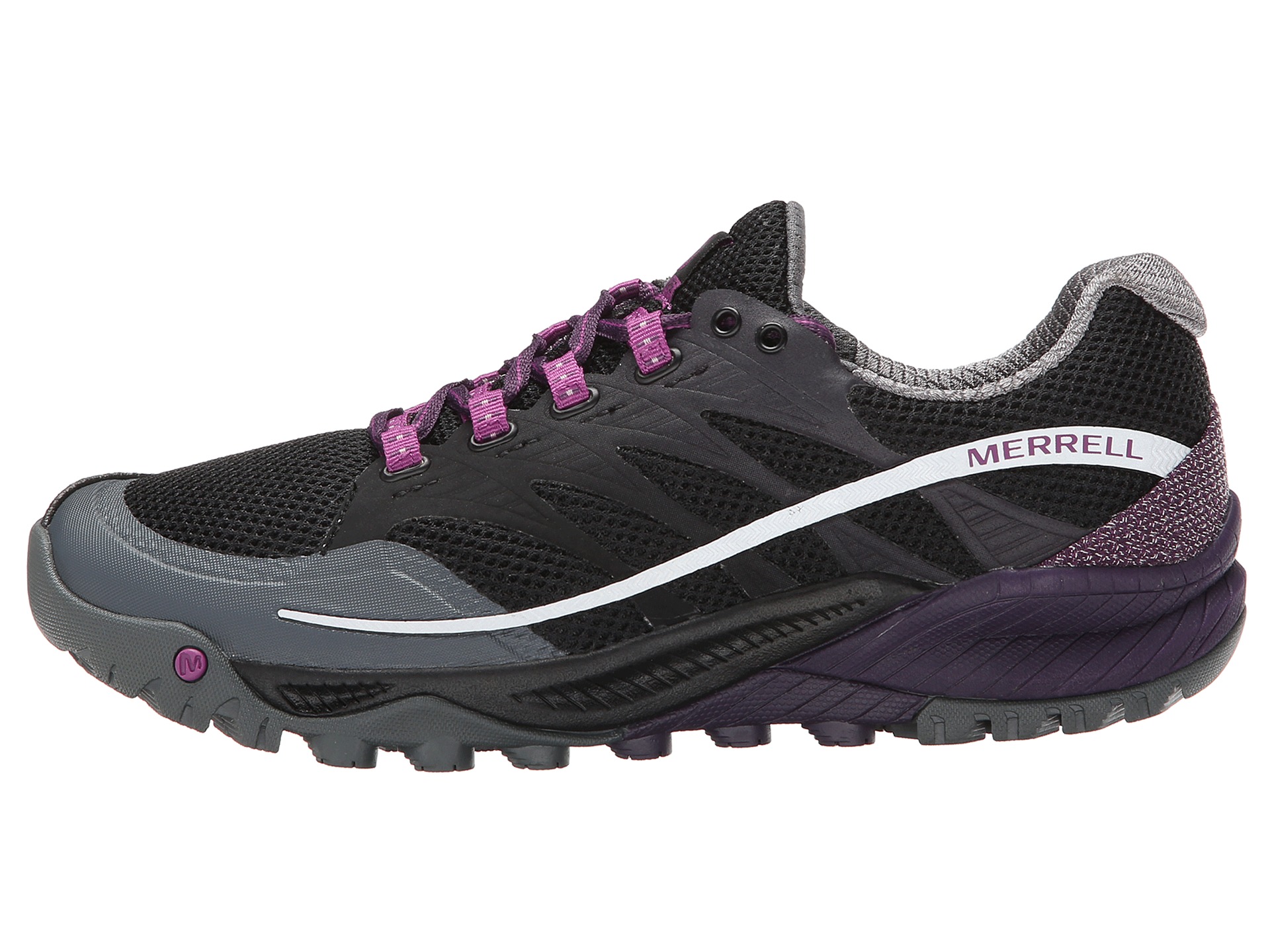 Merrell All Out Charge Wild Plum/Lime - Zappos.com Free Shipping BOTH Ways