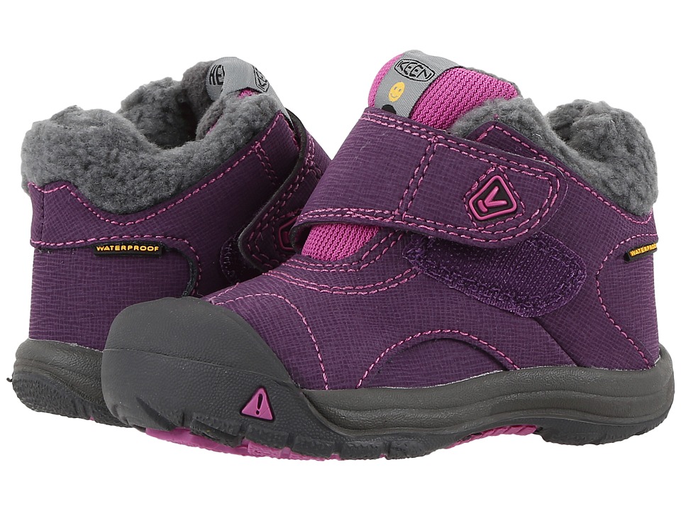 Keen Kids - Kooteny WP (Toddler) (Wineberry/Dahlia Mauve) Girls Shoes