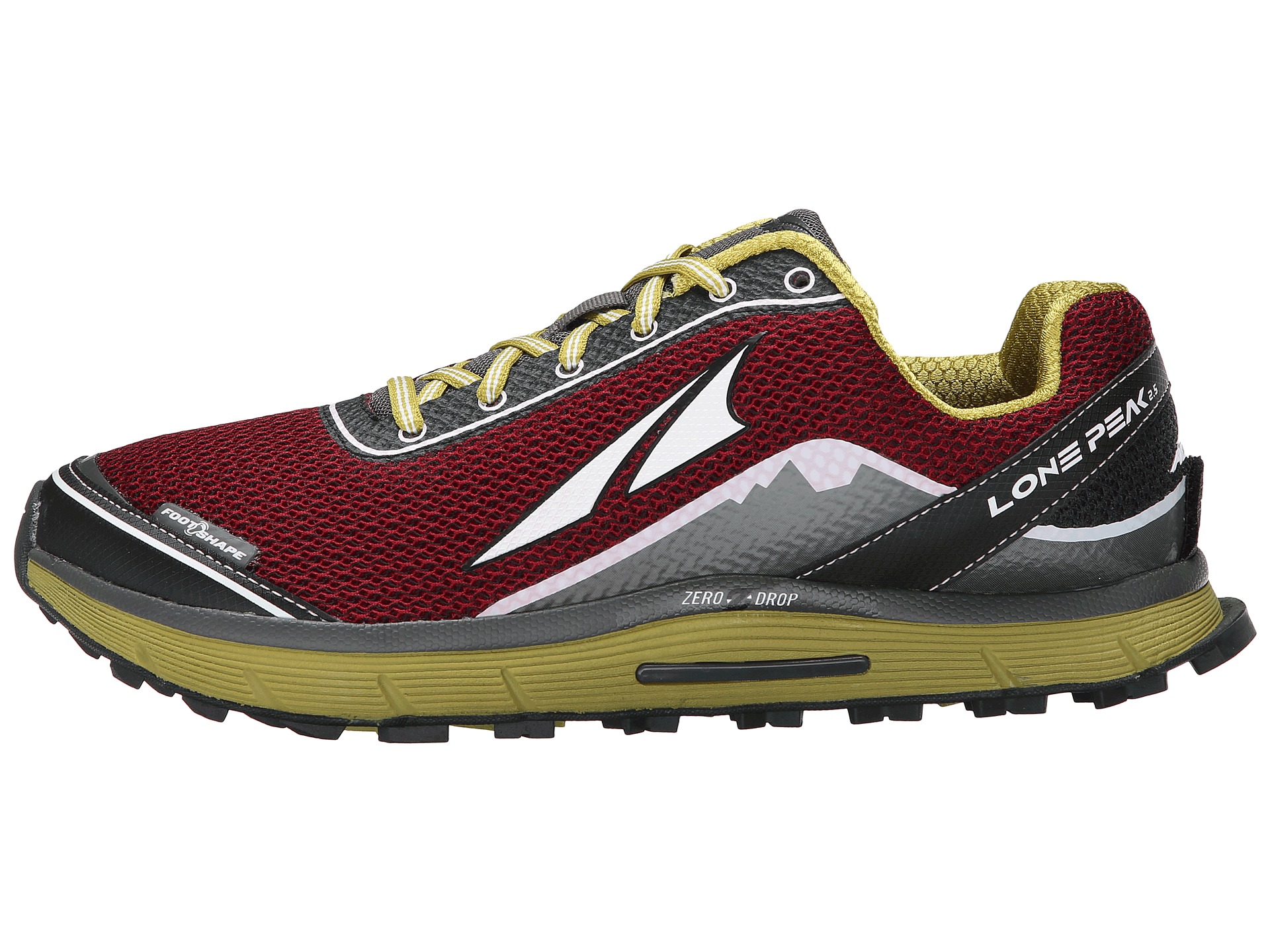 Altra Zero Drop Footwear Lone Peak 2.5 Rio Red - Zappos.com Free ...
