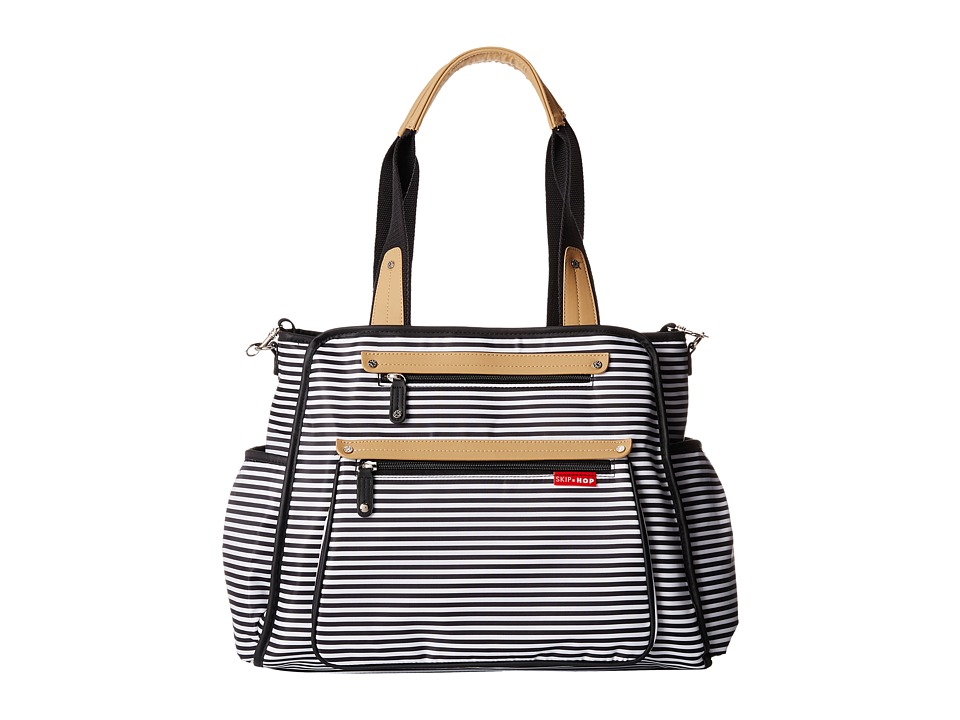 Skip Hop - Grand Central Take-It-All Diaper Bag (Black/White) Diaper Bags