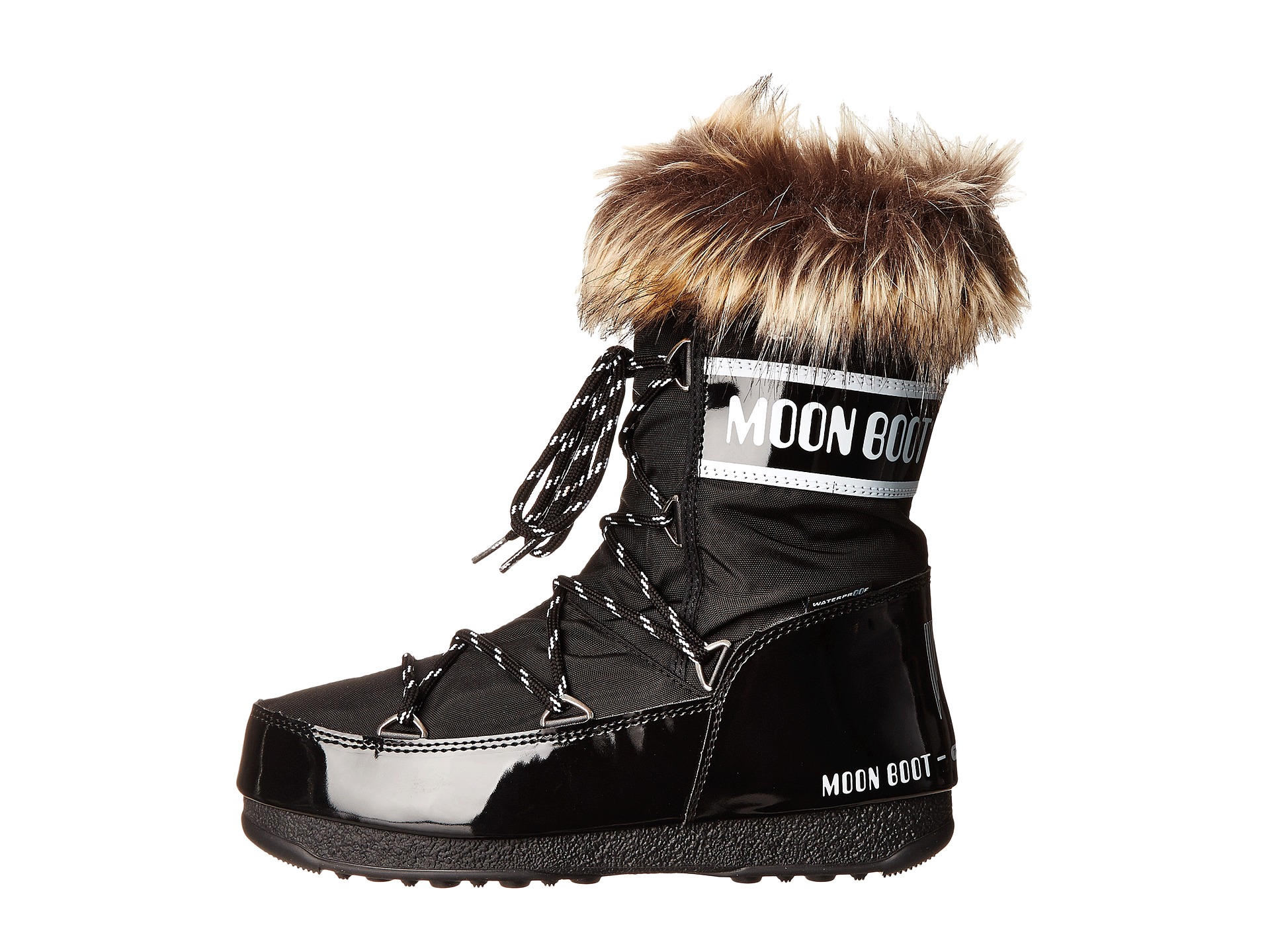 moon boots low beige