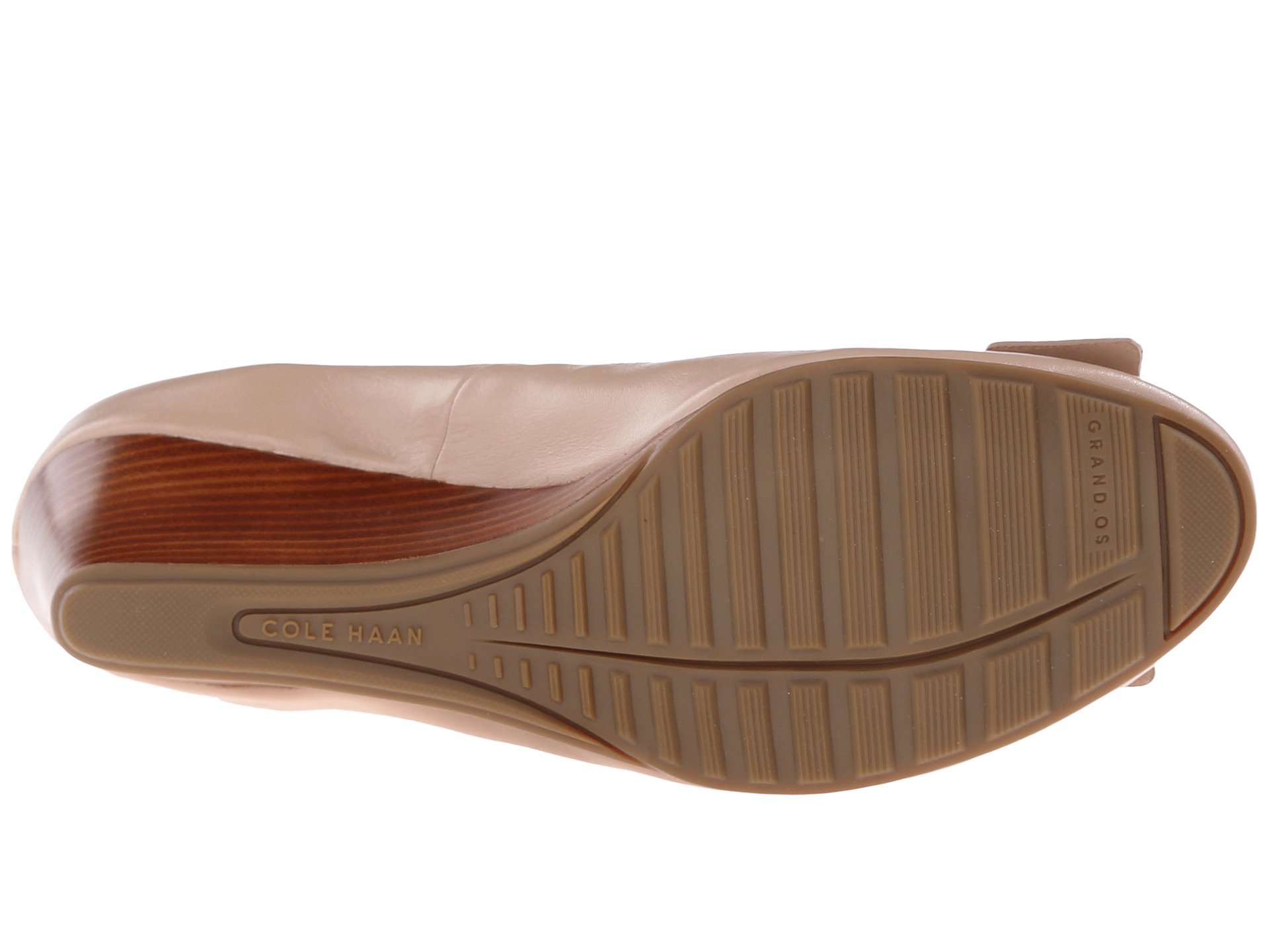 cole haan bow wedge