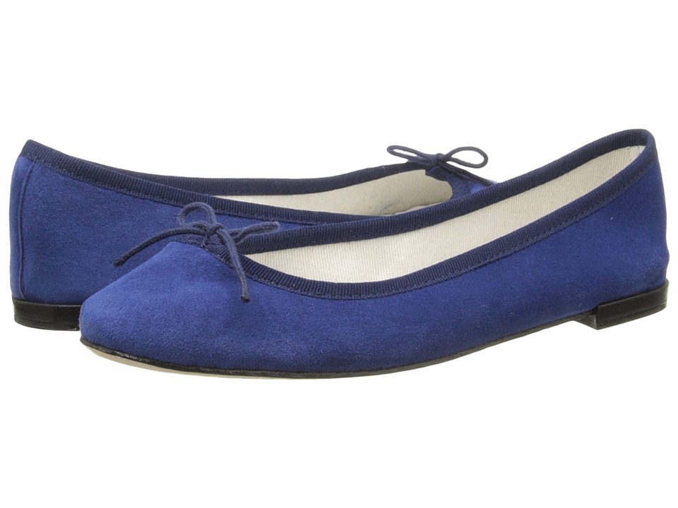 Repetto Cendrillon - Suede Leather (Suede Navy) Flats