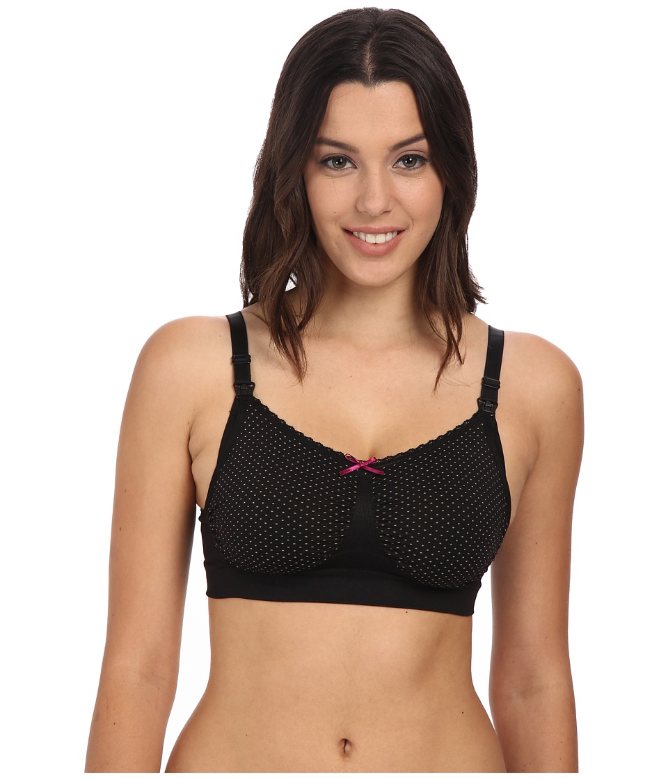 Anita - Seamless Stretch Nursing Bra (Black) Womens Bra