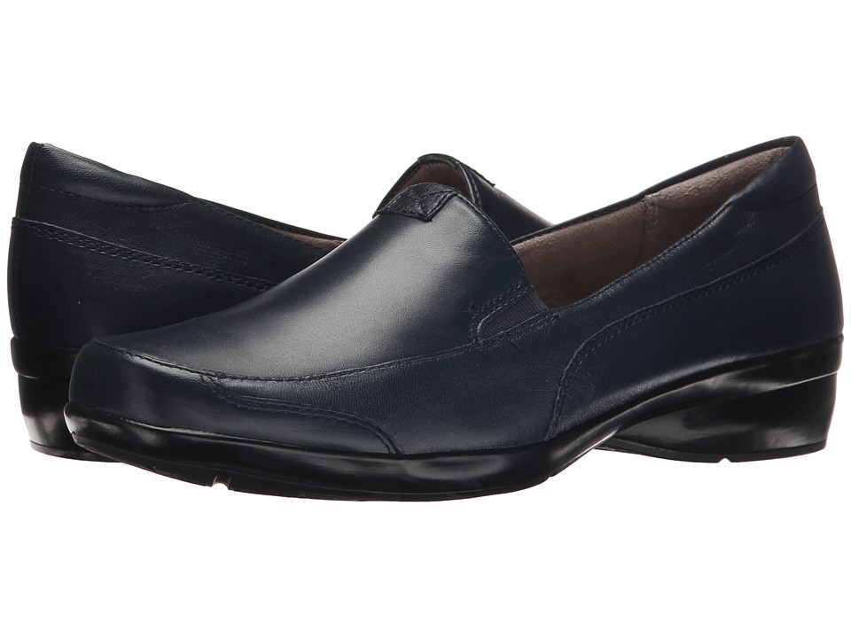 Naturalizer Channing (Classic Navy Leather) Slip-On Shoes