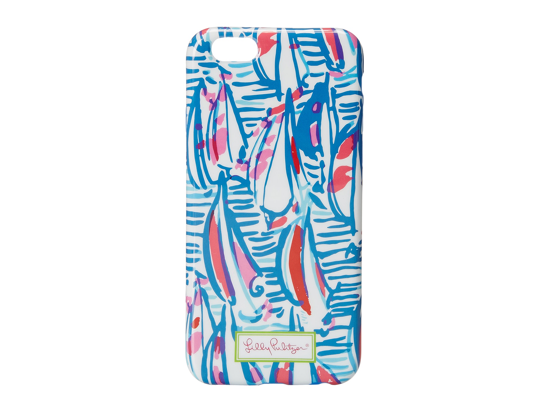 Lilly Pulitzer iPhone 6 Cover Resort White Red Right Return
