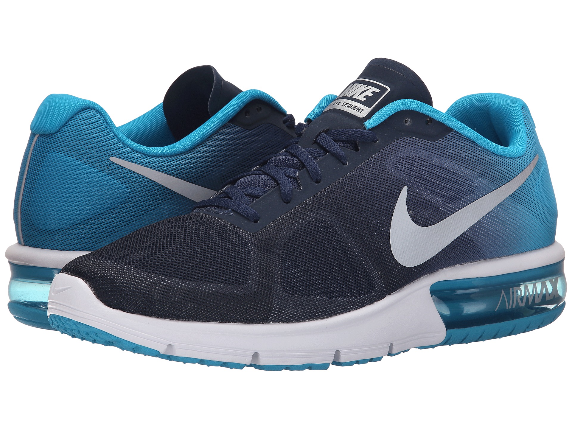 nike air max sequent blue
