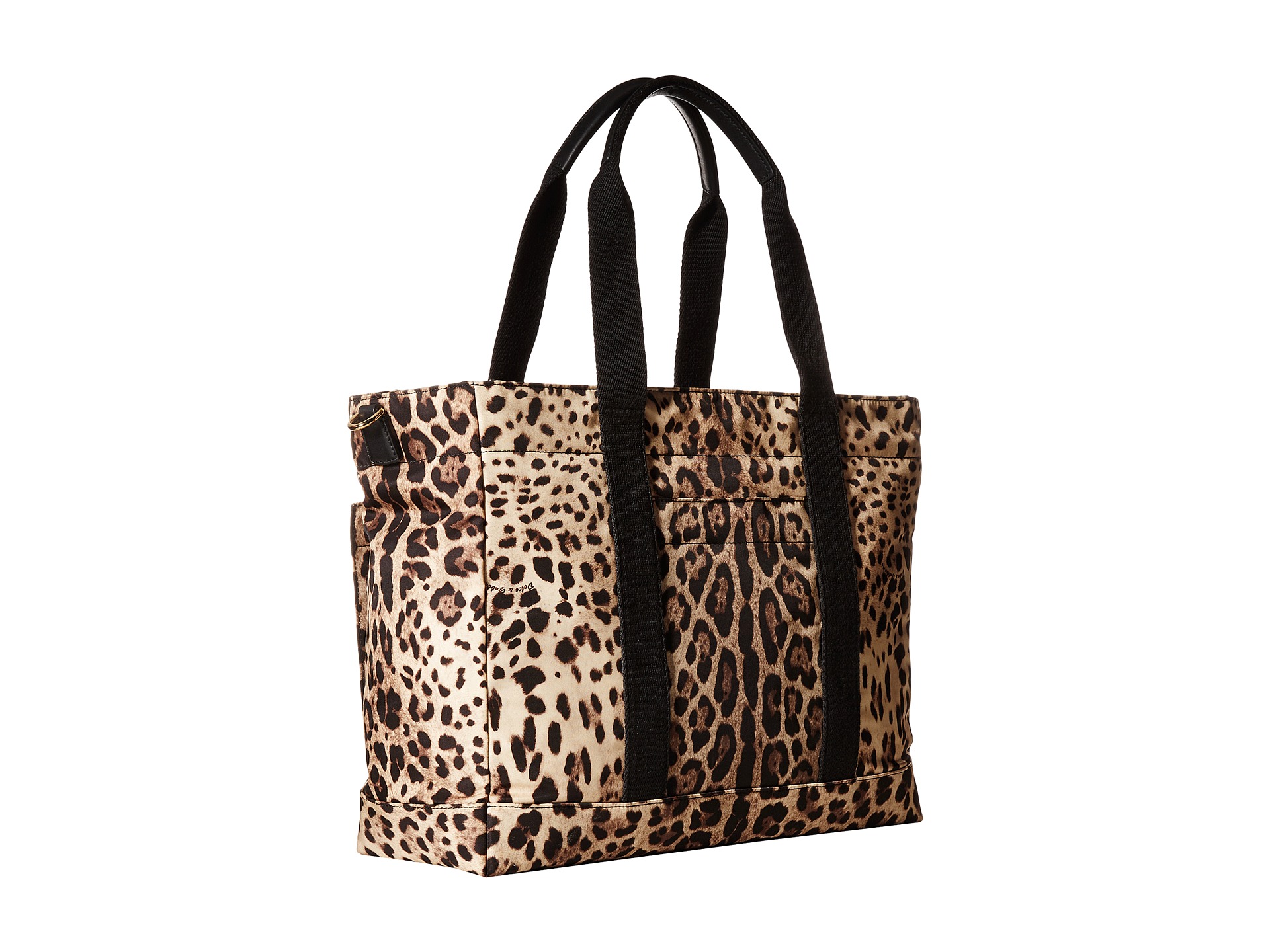 Dolce & Gabbana Kids Leopard Print Diaper Bag (Little Kids/Big Kids ...