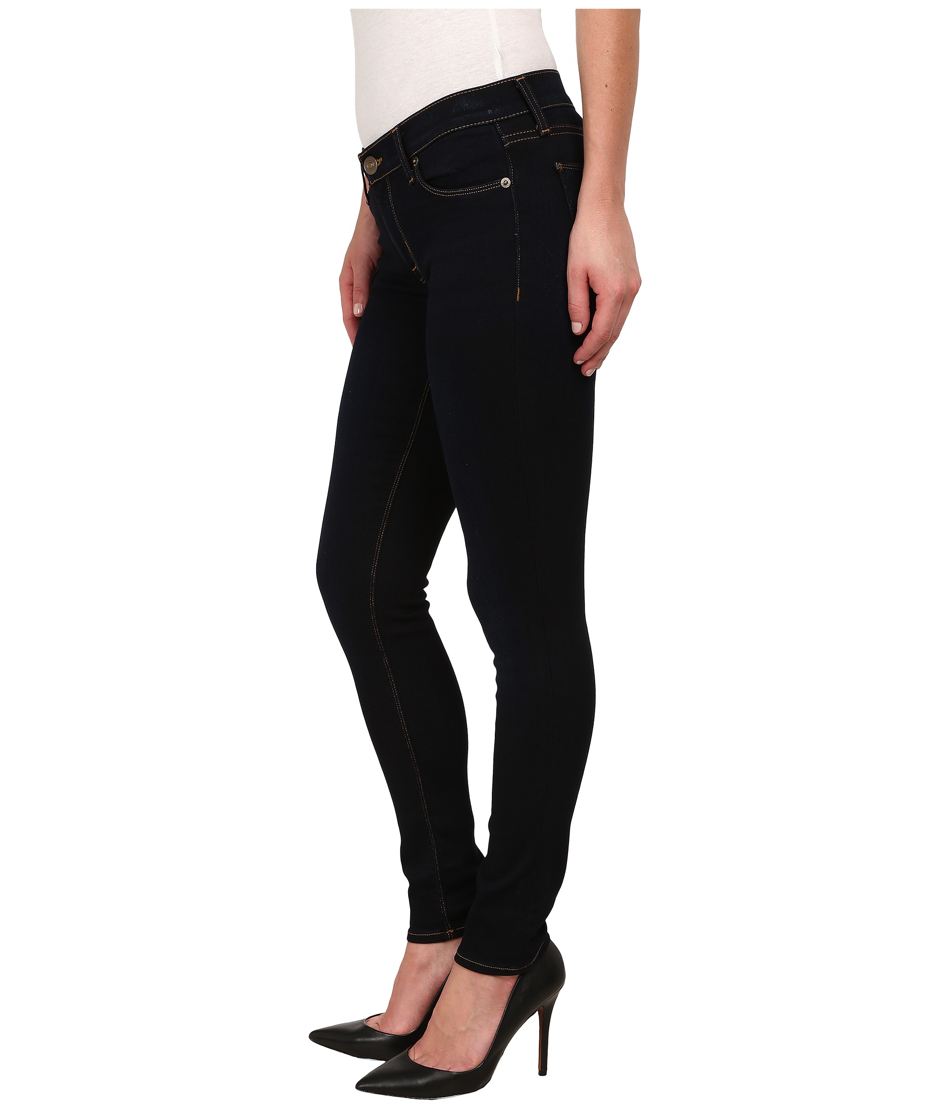 Hudson Krista Super Skinny Jeans in Delilah Delilah - Zappos.com Free ...